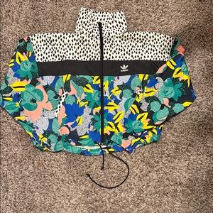 Adidas Colorful Graphic Windbreaker
